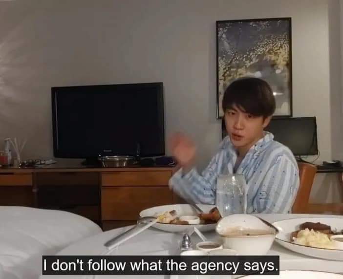 kim seokjin being a straight up comedian – a thread