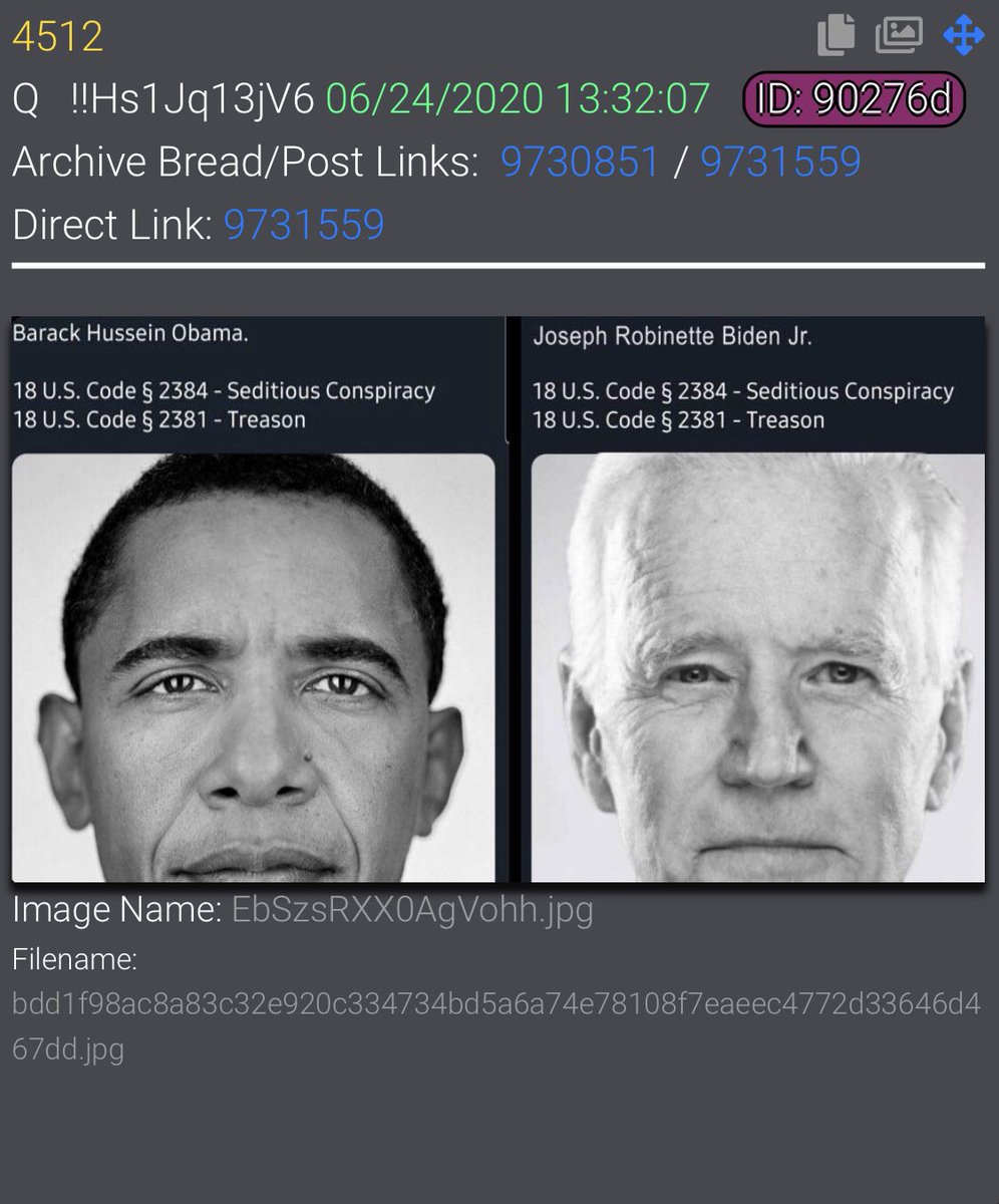  #QAlert 6/24/20 Q4512Q used my meme!! Ty Q!!  @POTUS  #QAnon  #WWG1WGA  #QArmy