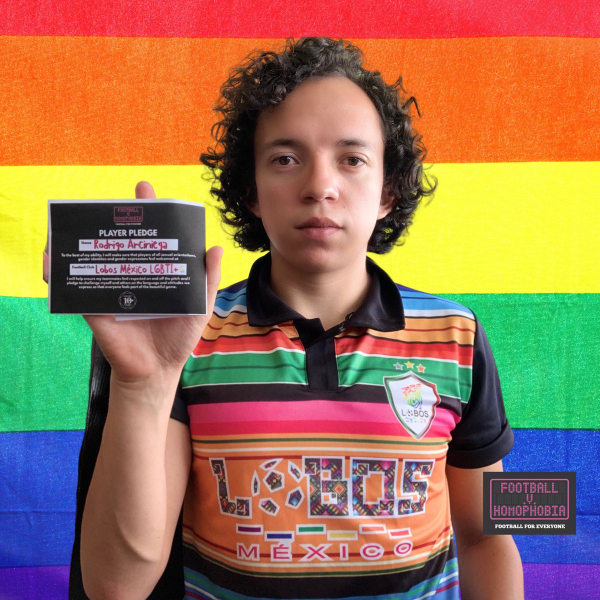 RodriArciniega's tweet photo. Come on you, reds, oranges, yellows, greens, blues, indigos, violets.

Don’t ever be afraid to show off your true colors.

@FvHtweets @gaygames 

#pridemonth  #footballforeveryone #loveislove  #untillweallwin #betrue https://t.co/MYo8EtpLEF