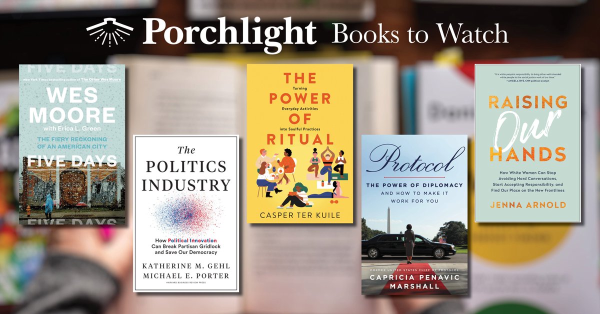 Another week of new books offering new perspectives is here 🎉 → bit.ly/btw62220 Featuring: @iamwesmoore with @EricaLG, @katherinegehl & @MichaelEPorter, @caspertk, @AmbassadorCPM, and @JennaArnold! Congrats on your new books, all!