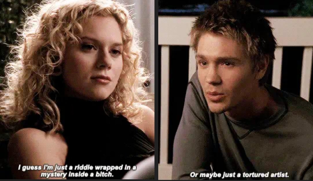 1x04: Only they can flirt like this. They just get each other.