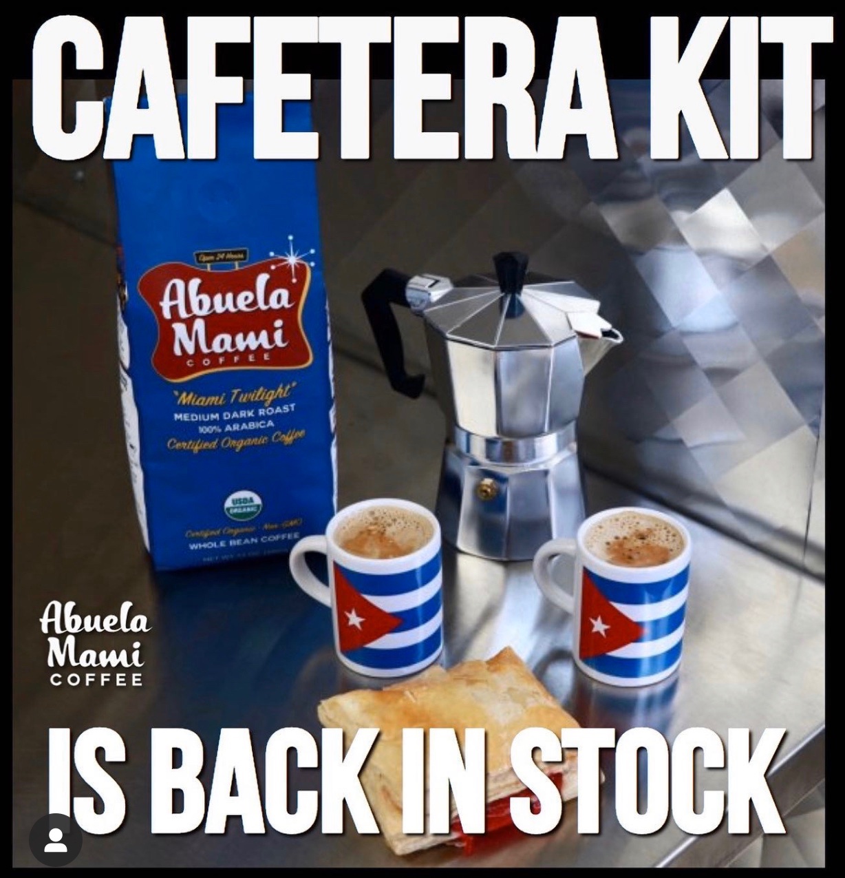 Cuban Coffee Kit Gift Set