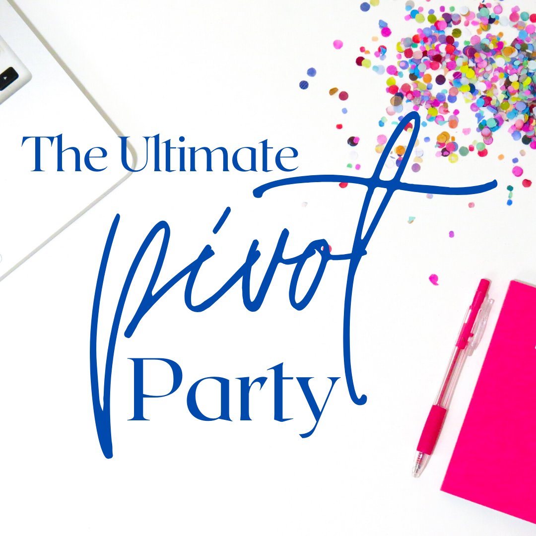 TheLeslieBecker's tweet photo. HEY CREATIVES! Wondering what is next for you? Check out my new course-The Ultimate Pivot Party #pivotparty #onlinecourse #empowerment #nycactors #creativettypes https://t.co/Q0rACvSEpd #organizedactor @Marketing4Actor @Wendy_Braun @bretshuford https://t.co/VeVPWC9s2H