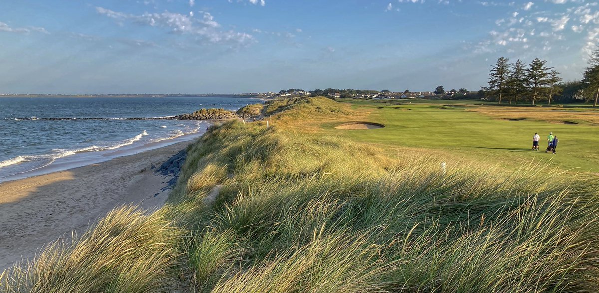 Fine evening at the lovely <a href="/Rosslaregolf/">Rosslare Golf Links</a>