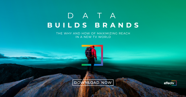 jp_rogers's tweet photo. Learn the why and how to maximizing reach in #TheNewTV World by downloading @Effectv's new whitepaper, #DataBuildsBrands. #EffectvEmp https://t.co/l2kuGUIN8h https://t.co/2ffjyjmfhr