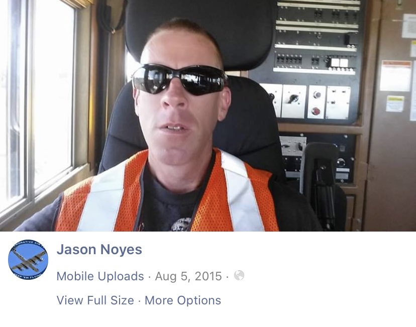Jason Noyes used to work at BNSF locomotive in Amarillo.