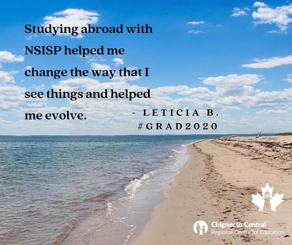 CCRCE_ISP's tweet photo. Study abroad reflections from our @CCRCE_NS @NSISP graduates. 🎓
#nsisp #grads2020 #novascotia https://t.co/bL7m8zgqiA