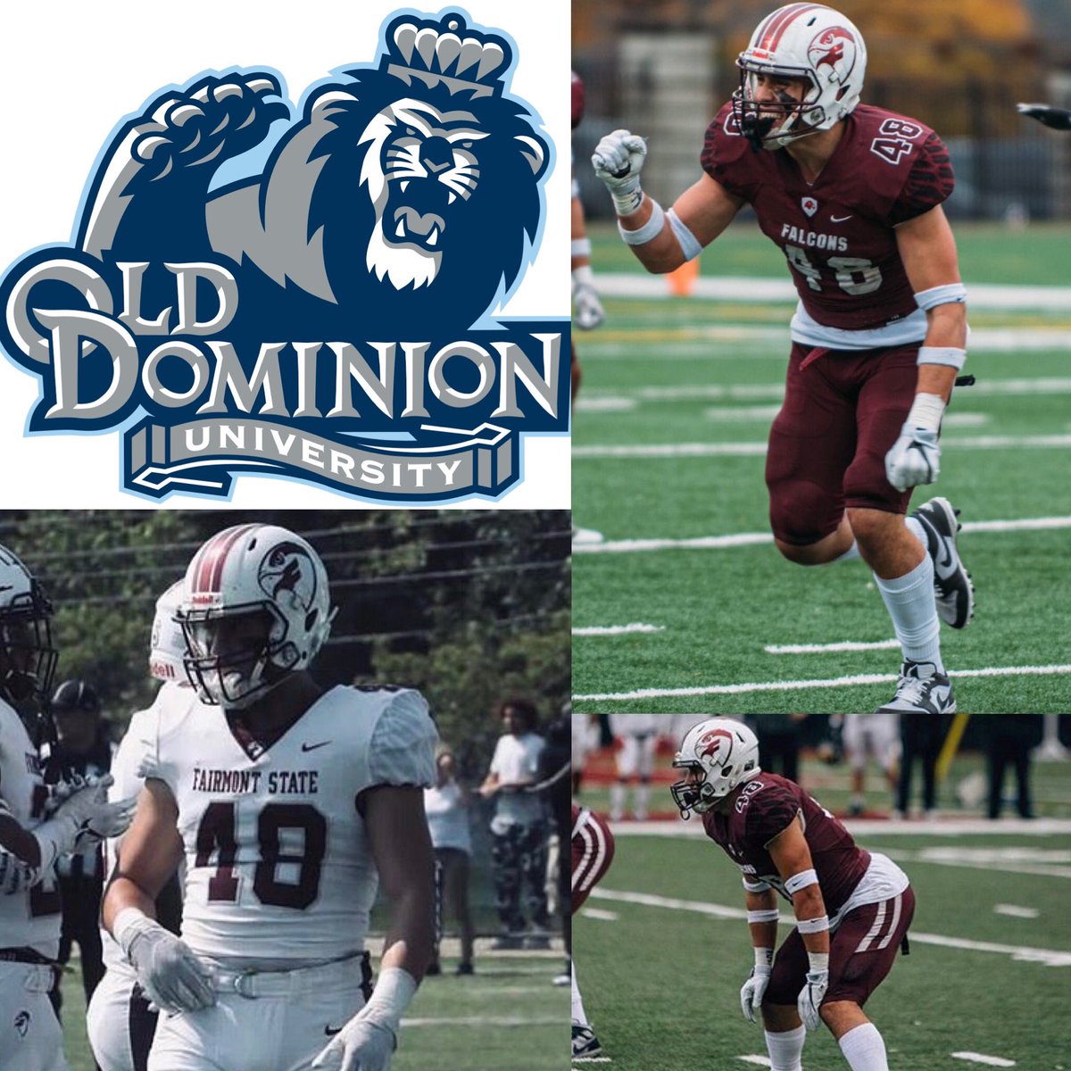 BURG Sports followers, we have breaking news! We would like to congratulate one of our former Linebackers of the Year, <a href="/BroadRunFB/">Broad Run Football</a> Alec Solano, as he announced he will be transferring from Fairmont State University to continue his college career at <a href="/ODUFootball/">ODU Football</a> 

📸 <a href="/fsfalcons/">Fairmont State Athletics</a>