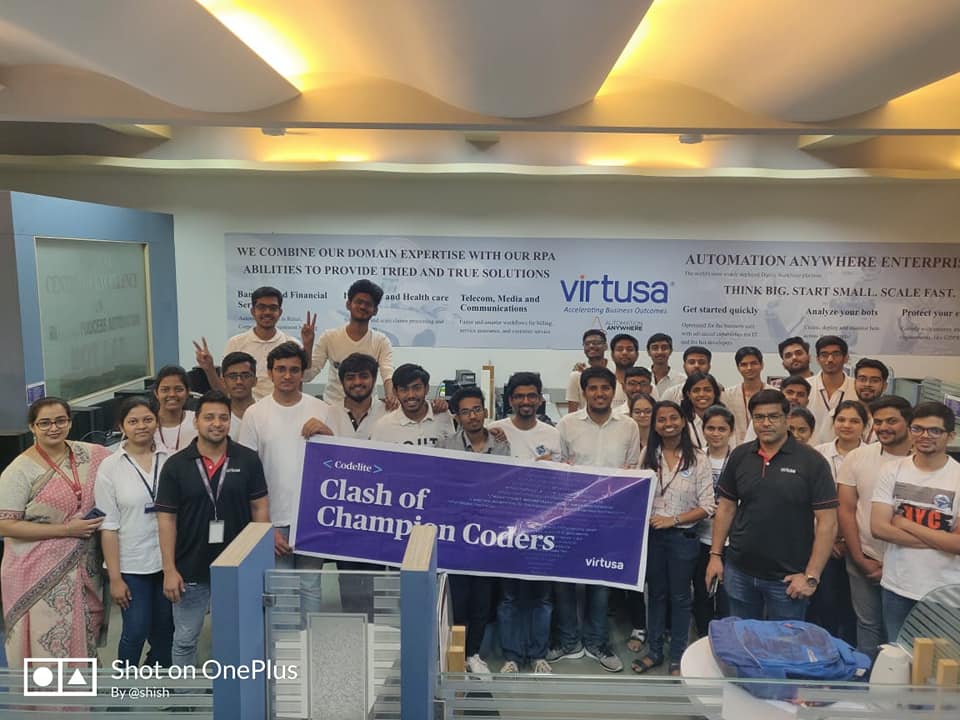 polytechnic_y's tweet image. Codelite 2020 - Virtusa Student Ambassador Program
Successful participation of Third Year Engineering students in #Codelite , 20 hrs Coding Challenge organized by #virtusa