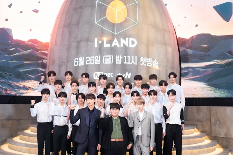 soompi's tweet photo. "#I_LAND" Producers Bang Si Hyuk, Rain, And Zico Share Thoughts + Mnet Director Talks About International Voting, Aiming To Win Back Viewers’ Trust, And More https://t.co/13qM3igalq https://t.co/4q7kztzKTV