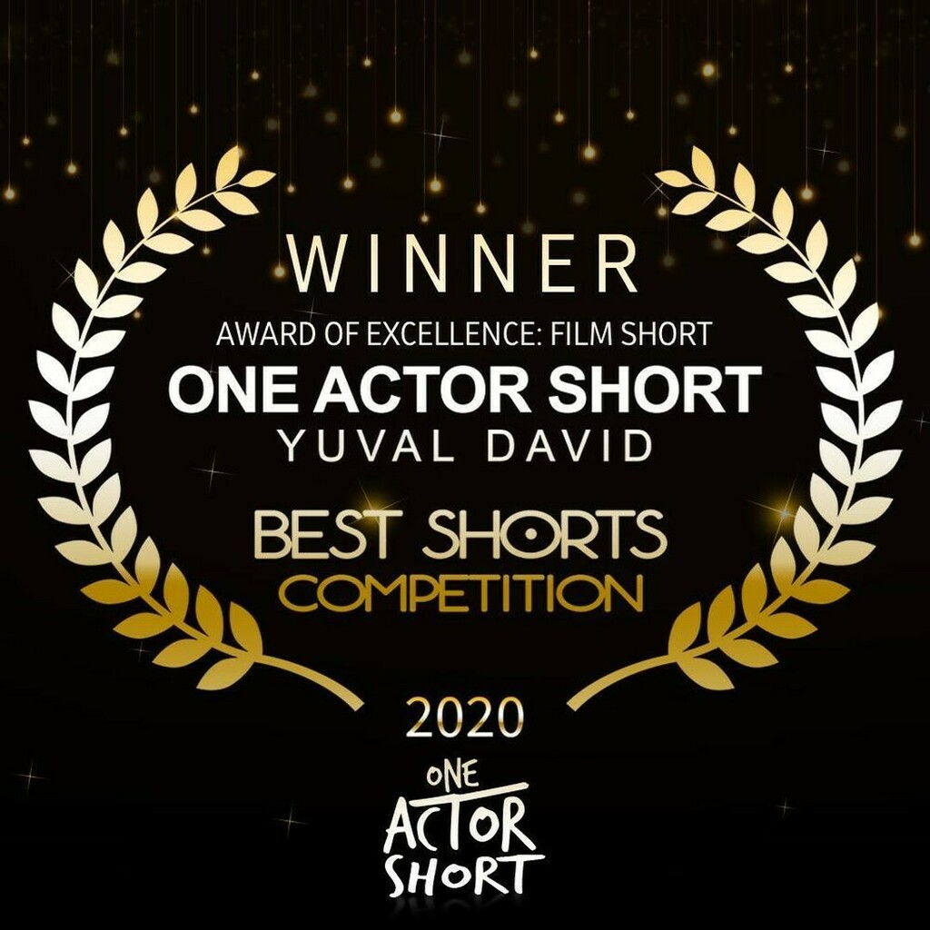 YuvalDavid's tweet photo. And another one! Taking home the #AwardofExcellence from #bestshortscompetition #filmfestival! #SoHonored . .
.
.
.
.
.
.
.
#OneActorShort #BestFilm #ExperimentalFilm #BestExperimentalFilm #Filmmaker #Filmmaking #FilmFest #FilmFestival #IndependentFilm #… https://t.co/xAQ8dyIMQc https://t.co/OjveBf3xBj