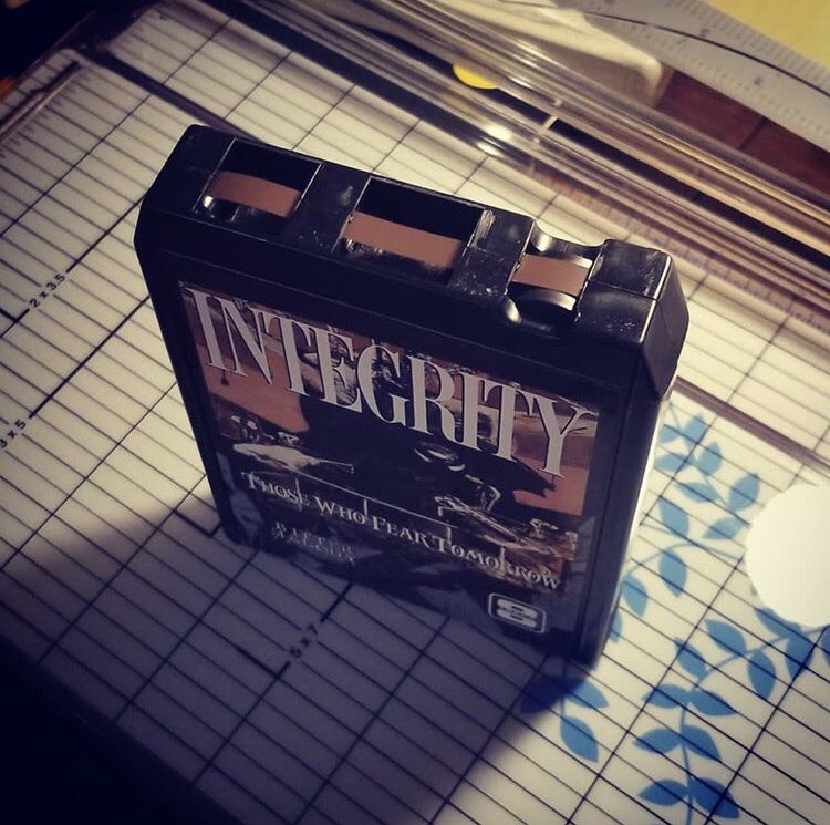 bittermelodyrec's tweet photo. The first @INTEGRITY_HT 8 tracks off the line. You have just a few more days to grab this or the shirt/dice we have. #integrity #dwidhellion #holyterror https://t.co/6IPOIrRCnW