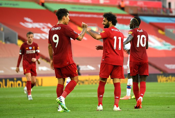 Goals this season in all competitions... - Liverpool: 100 - Barcelona: 89 - Man Utd: 87 - Real Madrid: 85 - Juventus: 73 🔥 🔴 #LIVCRY