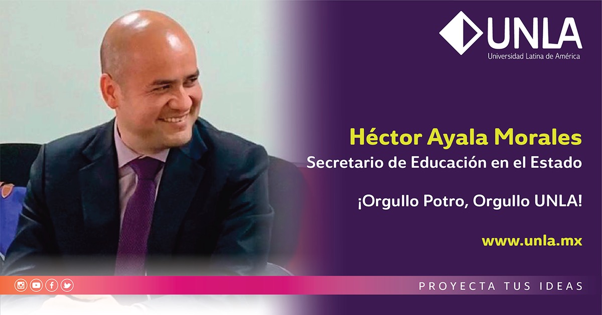 ComunidadUNLA's tweet photo. #OrgulloPotro, #OrgulloUNLA
Felicitamos a nuestro XUNLA de la Maestría en Derecho Constiticional, el Mtro. Héctor Ayala Morales, por su nombramiento como Secretario de Educación en el Estado. https://t.co/Vo01sjgiPE
