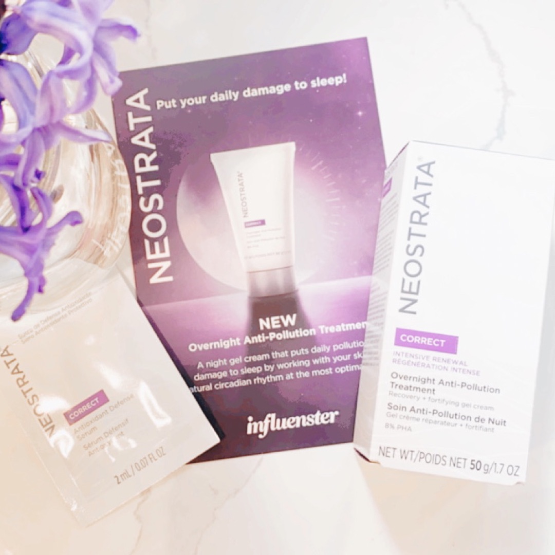BecSterne's tweet photo. Game changer...all while you sleep 🤯 #ThisIsMyNewLayer #NeoAntiPollutionTreatment #complimentary @neostratacanada @Influensterca https://t.co/btvHmaHrvo