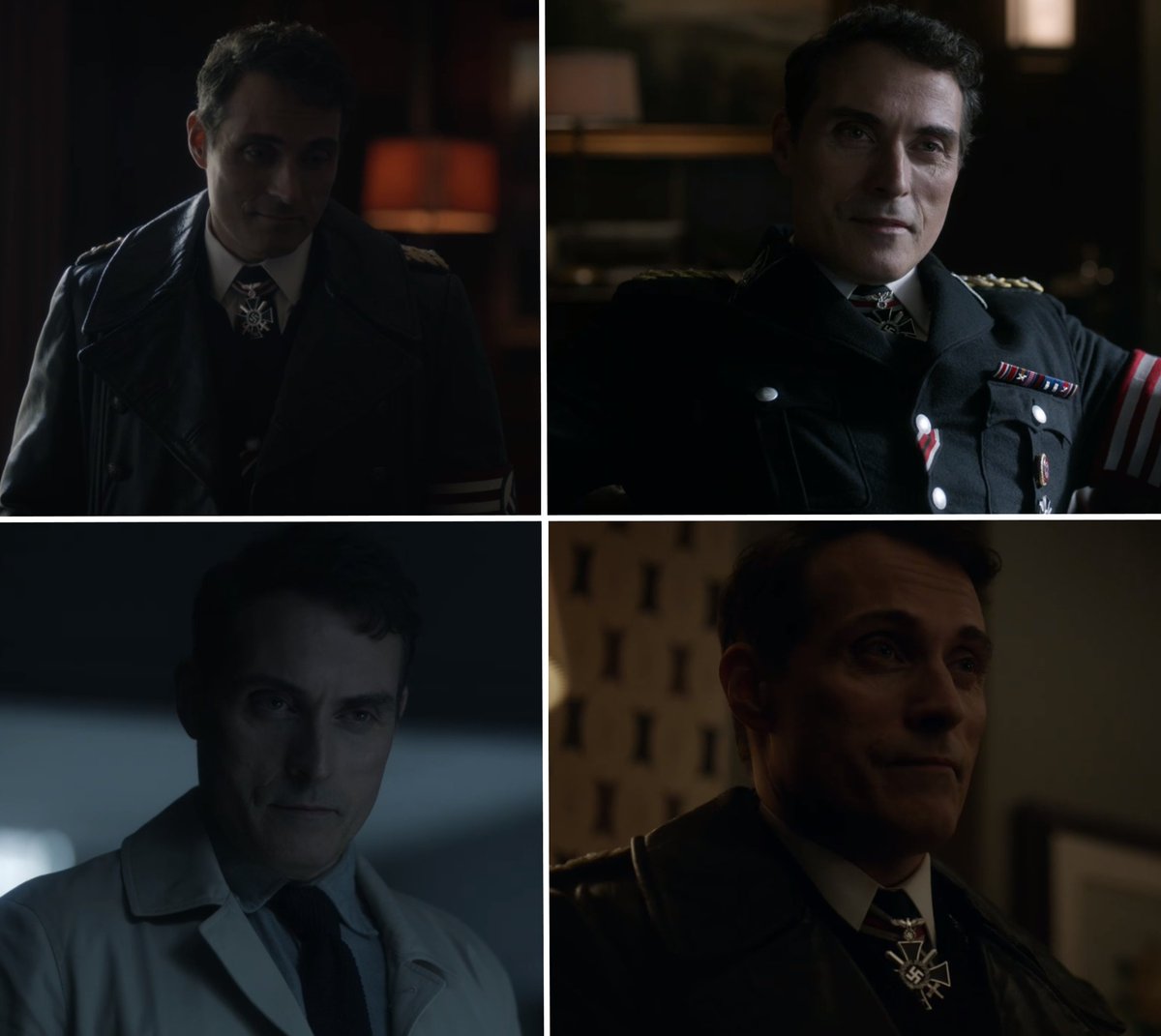 yunlai76's tweet photo. When you see that smile, you know you are fucked 😇 (click 🙄) #RufusSewell #JohnSmith #themaninthehighcastle #toosexytohandle https://t.co/sTj4Ywz8QT