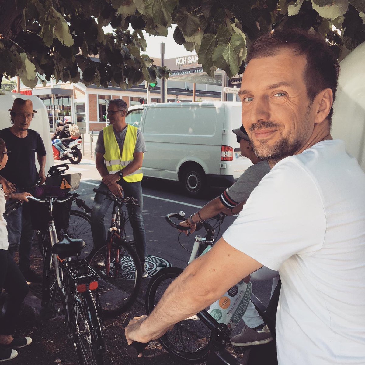 Aujourd’hui nouvelle promenade en ville pour les #triporteurs #MyriamMendez2020 🚴🏽‍♂️ Arsenal, Brauhauban, Foch, Marcadieu ... #Municipales2020 #Tarbes #renouveau