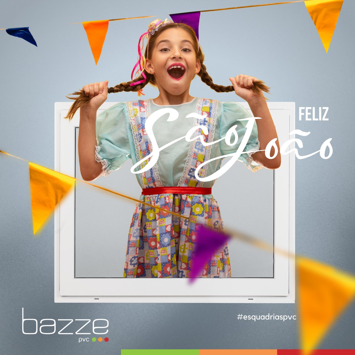 BazzePvc's tweet photo. " A festa de São João
Vai ser no Confinamento.
Dançar forró e baião,
Só no distanciamento.
Não pode acender brasa?
Põe milho pra cozinhar.
Abra a janela da casa
E deixe o sol entrar
Porque hoje é São João
Vamos todos comemorar.

A Bazze PVC deseja a todos um Feliz Dia de São João https://t.co/0SeYjGK4pF