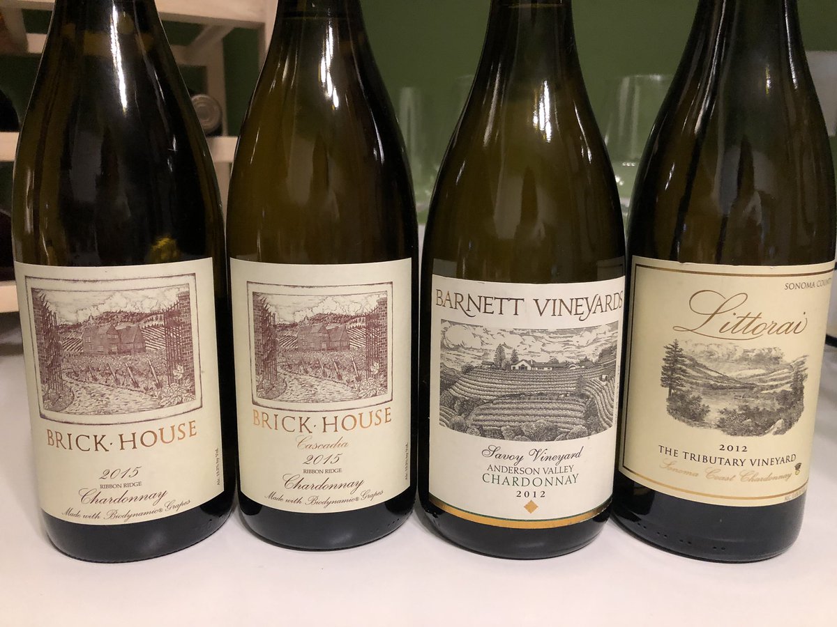 9nineteen's tweet photo. Chardonnay zoom tasting tonight with @boswine , anniversary dinner tomorrow night - a strong lineup. https://t.co/fnkbUkOP4A
