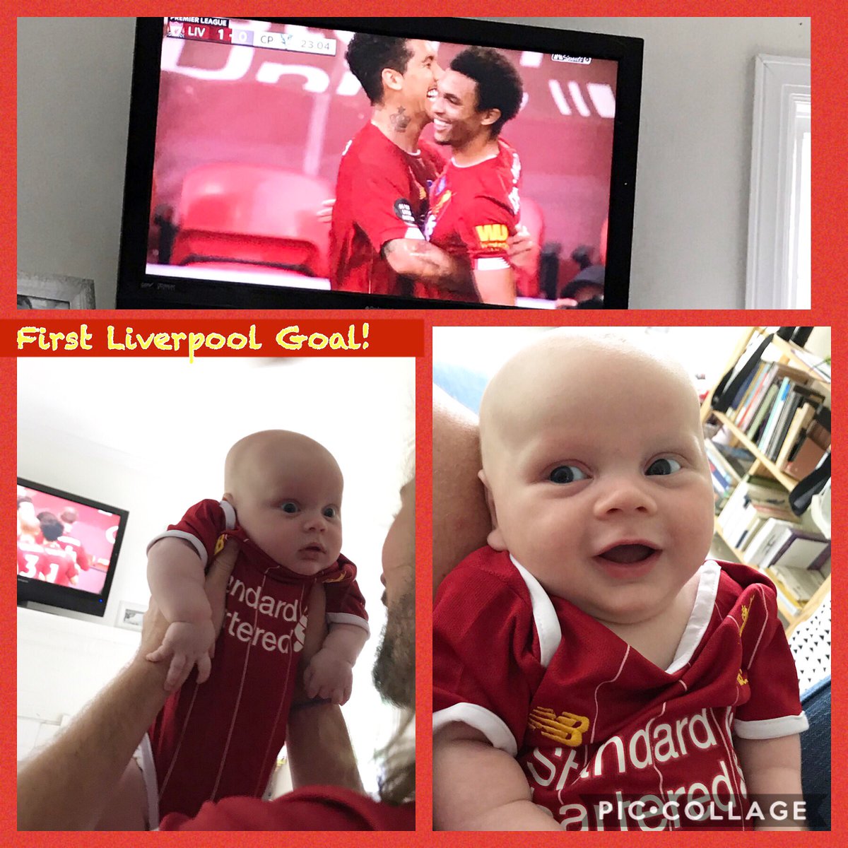 MoPat85's tweet photo. They have watched two games and two goals together. I know there will be more of both! #YNWA #LFCatHome #MyPLSummer @NBCSportsSoccer https://t.co/7HCOh5EkF7