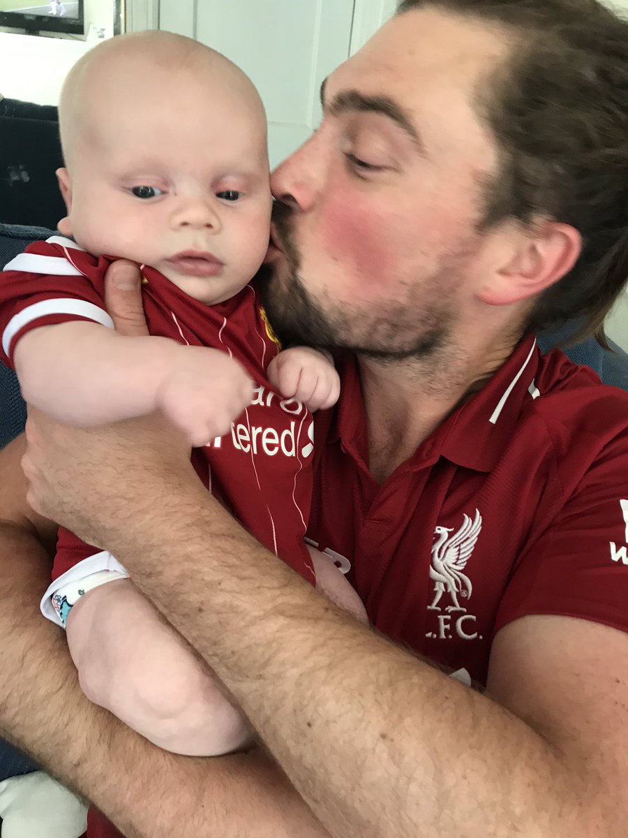 They have watched two games and two goals together. I know there will be more of both! #YNWA #LFCatHome #MyPLSummer <a href="/NBCSportsSoccer/">NBC Sports Soccer</a>
