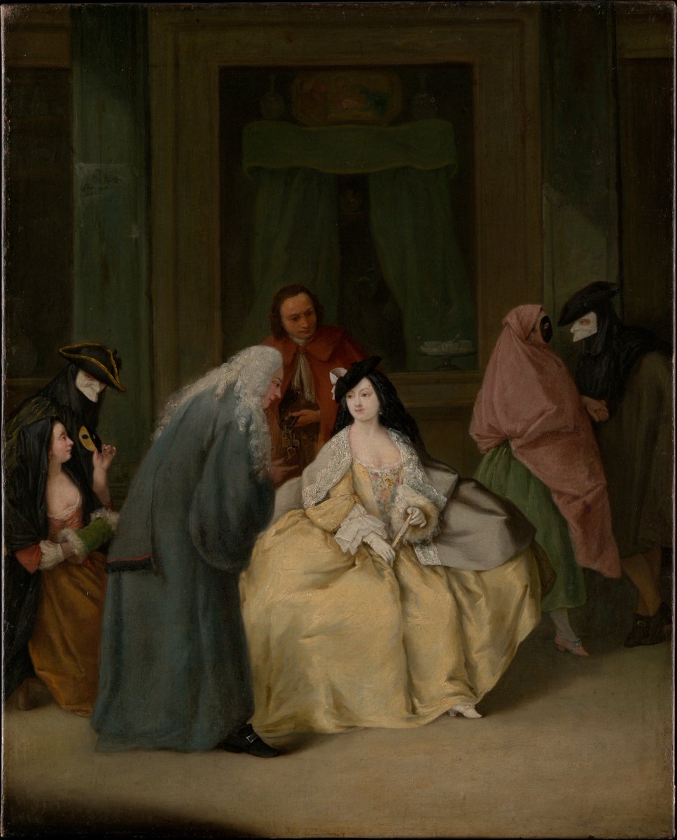 met_eupaintings's tweet photo. The Meeting by Pietro Longhi https://t.co/GMHezZiXob #pietrolonghi #themet https://t.co/4FxTTLeYDN