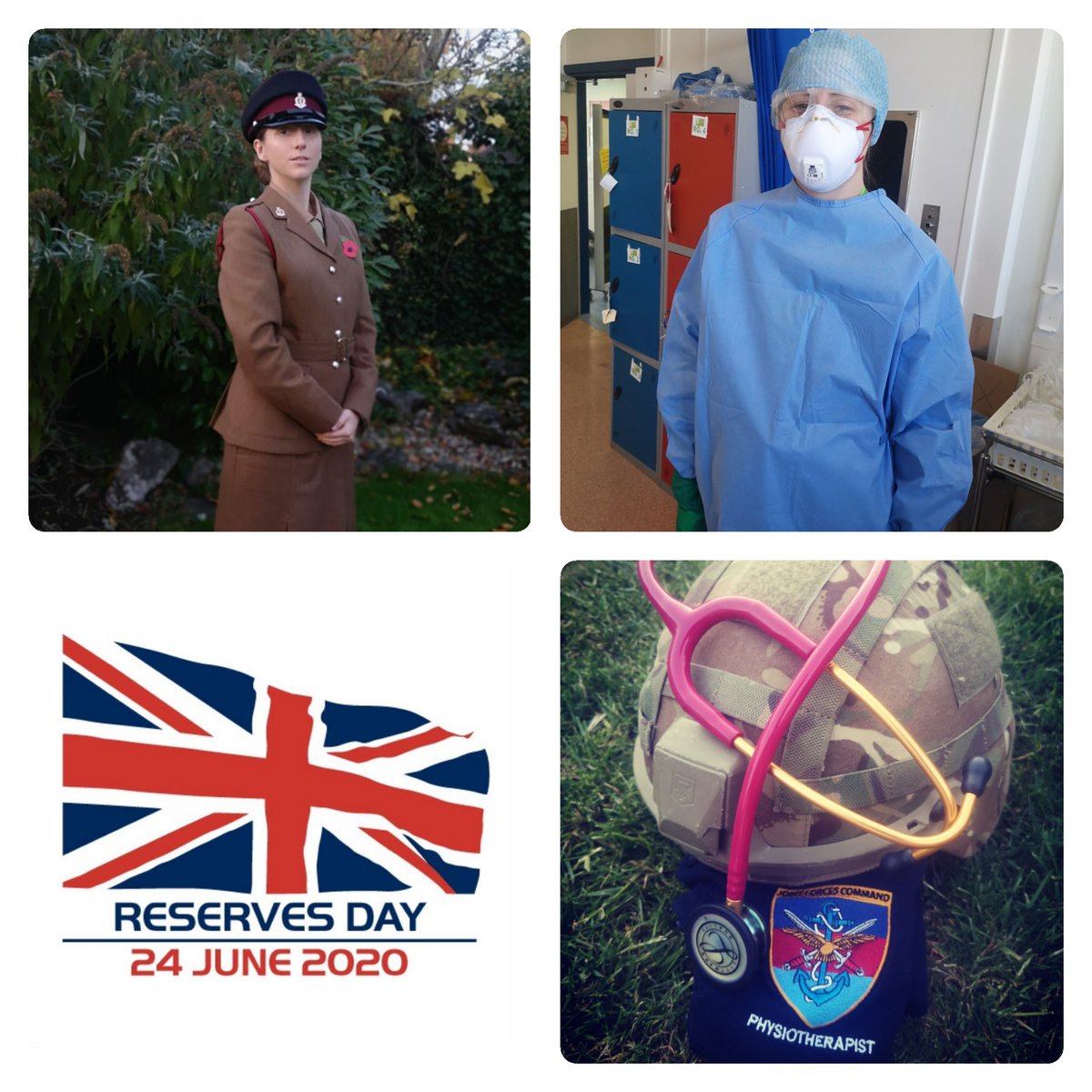 Emily_J_Piper's tweet photo. It’s #ReservesDay and I’m extremely proud to serve as a reservist the RAMC. Being a reservist has not only developed me personally but also professionally and has been a great benefit to my role within the NHS at  @landdhospital and now at @atrwinchester.

#ReservistReady https://t.co/cxAANyCEqV