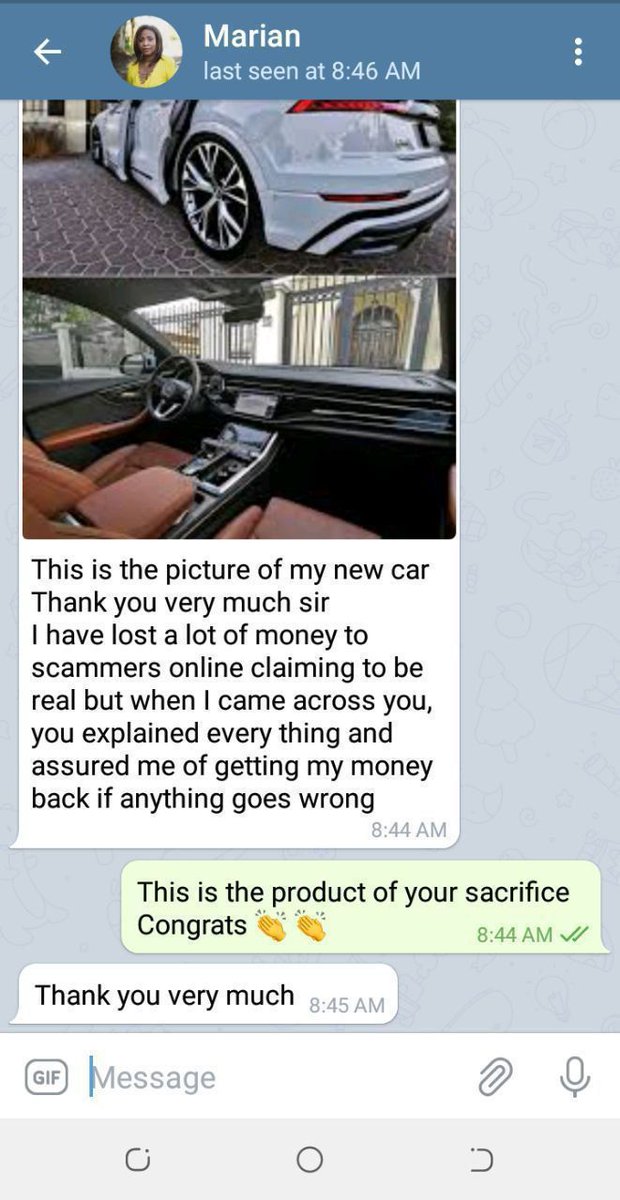 BtcDerrick's tweet photo. You're welcome Marian... Thanks for trusting us💯... More success dear.. #Bitcoin #cryptocurrency #Forextrade #Bitcoinminig #daytrade #success #tradermanager #investors https://t.co/1rsJZhmv52