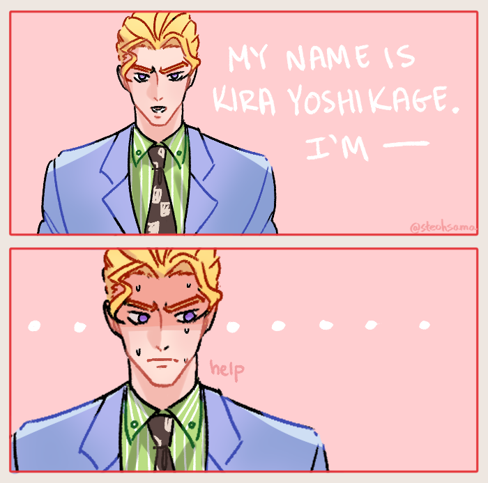 he can't remember his lines ? 

#jjba #JoJosBizzareAdventure 