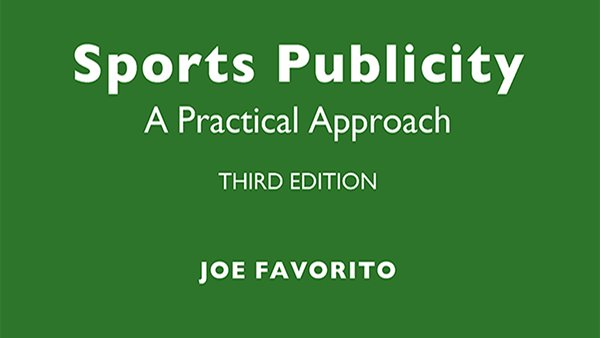 joefav's tweet photo. after #Covid_19 delay 3rd edition of #sportspublicity out! Bigger #crisismanagement, #DigitalMarketing &amp; new voices. Great #storytelling per @joshrawitch @terrylyons @barrybaum @espn_chris @Cheekv others; review copies, #ebook &amp; discounts available lol https://t.co/TYrekwssNW https://t.co/qcKxKgUhcl