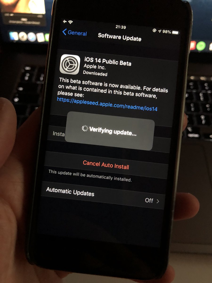 MasterBluspark's tweet image. Here goes... #iOS14 #iOS14DevBeta1 #iOS14Beta1
