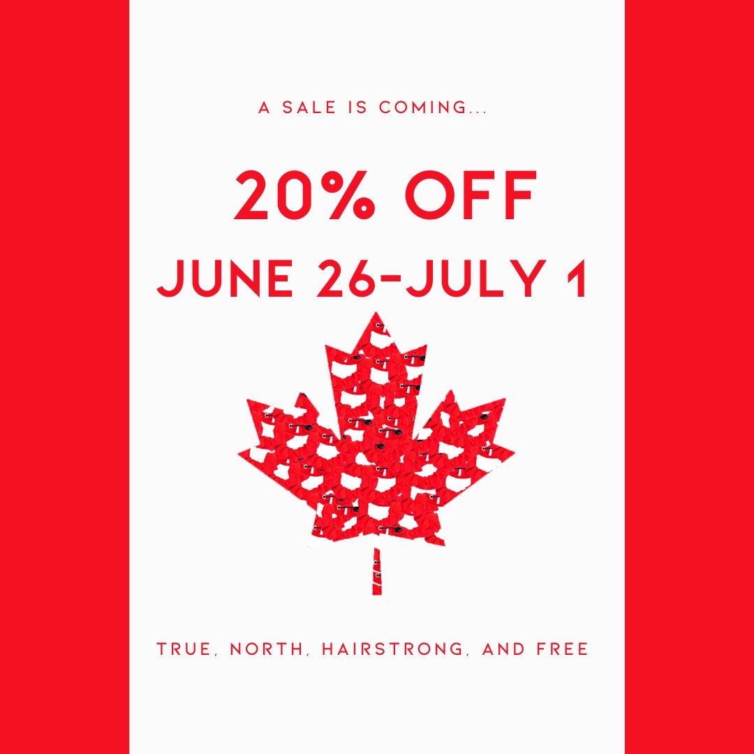 We hear a sale is coming soon!