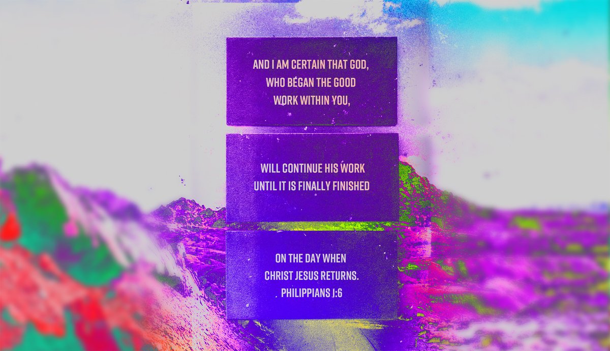wycliffeuk's tweet photo. God’s not finished with you yet. And He will finish the work He started. #SureAndCertain #TrustGod #GodsGotYou https://t.co/UOqK4gViS4