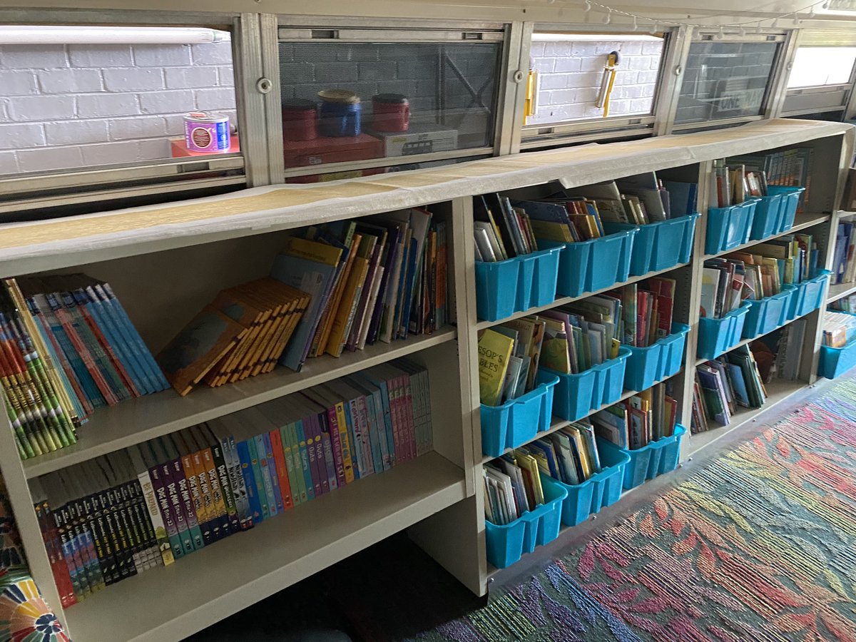 GCSBookBus's tweet photo. New picture books and graphic novels for the great kids of @GreenevilleCity!! https://t.co/1jElAN9soF