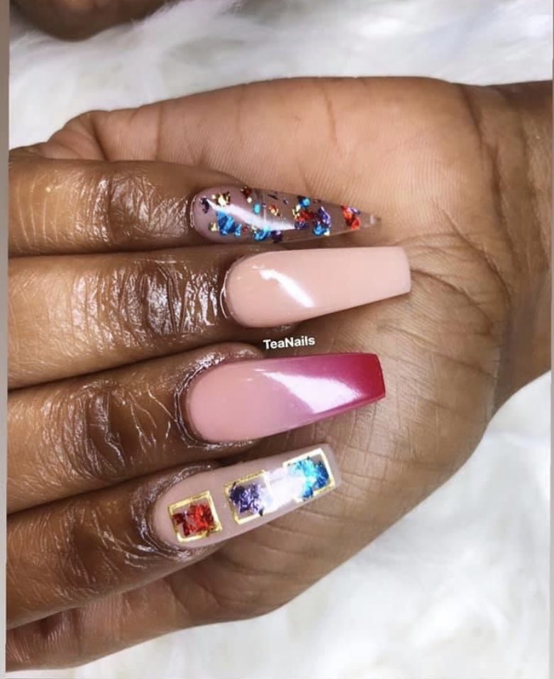 Te_Gorgeous's tweet photo. Medium Freestyle Set π
π½
DM to Book π North Dallas
..
..
π
..
π
..
..
#TeaNails #TexasNails #DallasNails #Dfwnails #Planonails #Northdallas #Blacknailtechs #explorepage #Chicagonails #naillife #Texasnailtech #Dallasnightlife #Texasnails #nails #BLM https://t.co/3OU8d5eMyw