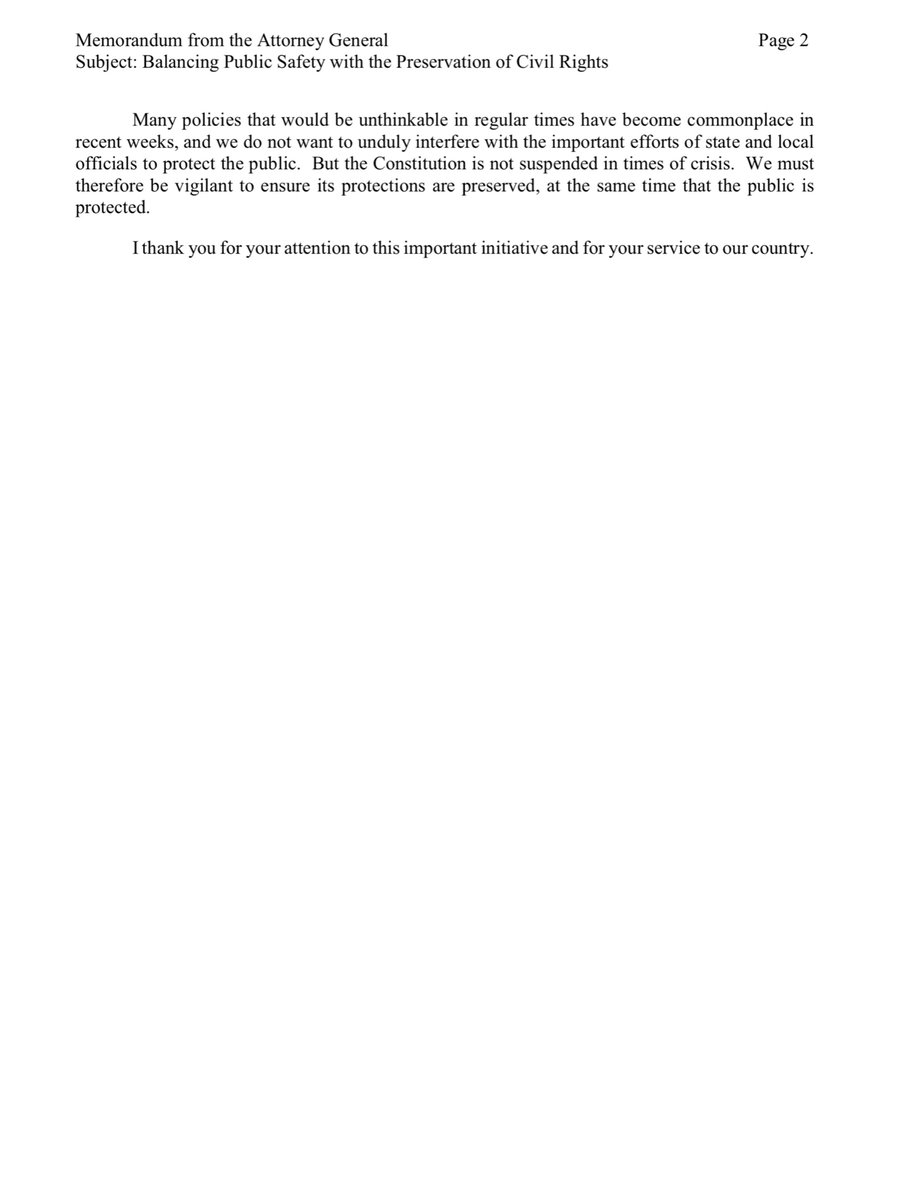 This is the Memo Rep Dean referenced Let me know when we can talk about  @Parscale and Brain Trampone of the recent “re-open” movementUntil then I’ll just be sitting in my corner quietly building files  https://www.justice.gov/opa/page/file/1271456/download