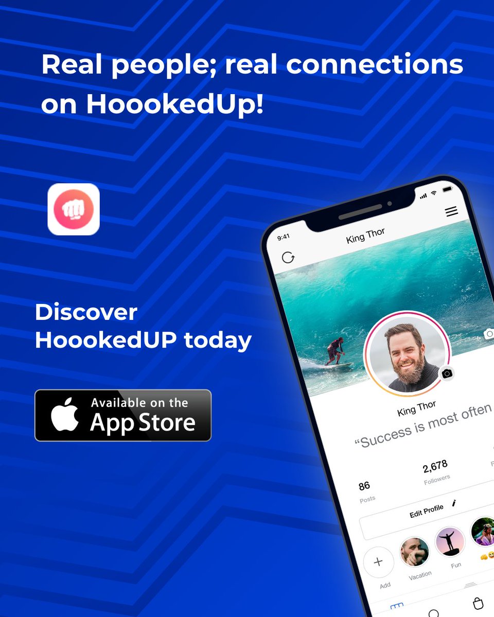 hoookedupinc's tweet photo. Social media doesn't have to be negative &amp; stressful. Find real people; build real connections only on #HoookedUPApp. From sharing your thoughts with the world, getting a new job, organizing giveaways to spreading a word about your good deeds, do everything on #HoookedUP. https://t.co/3InuakH9Zk