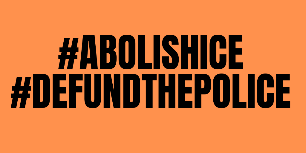 Listen up, Iowans! We pay immigration bonds and pretrial bail bc the criminal punishment system and immigration system work closely together to destroy black & brown lives. Let’s look at some of the ways these systems have been growing together.  #DefundThePolice  #AbolishICE 1/10