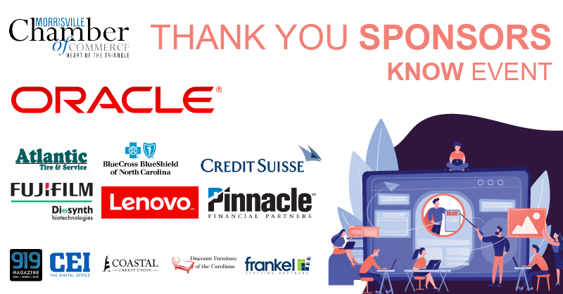 MorrisvilleNC's tweet image. Thank you to our sponsors who help us continue to connect the Morrisville Community!