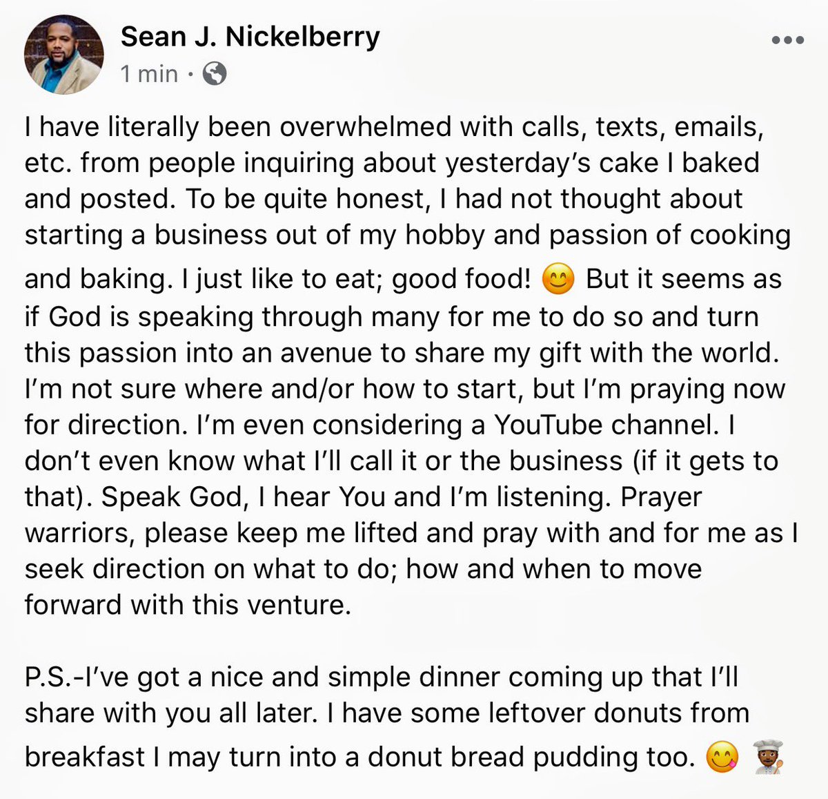 DrSJNickelberry's tweet photo. Something good may be coming in the near future. ππΎ π π¨πΎβπ³ π€πΎ
#singleliving #livingsingle #cabinfever #quarantinecooking #stayathome #ibake #icook #chefsean #menthatcook #menthatbake https://t.co/1ptGOOyOJl