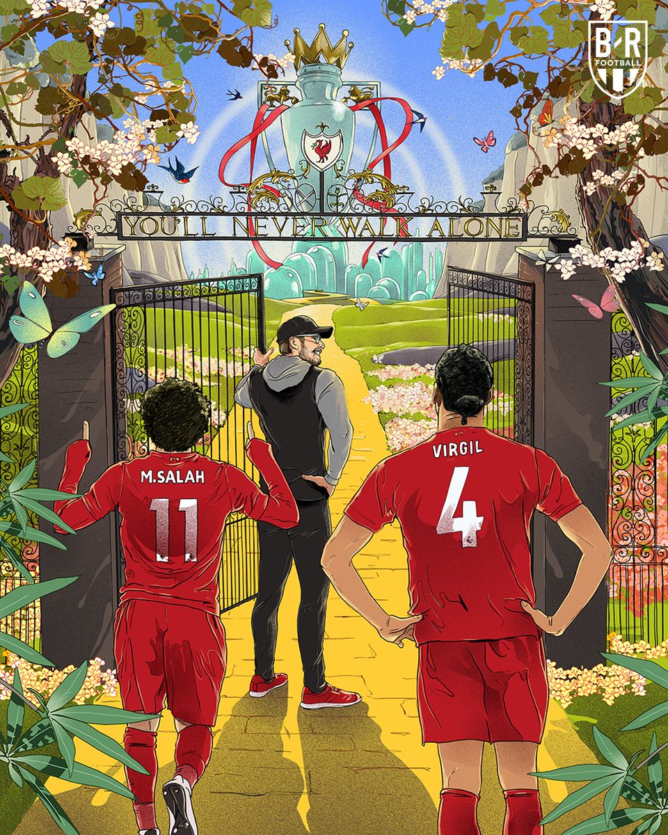 BleacherReport's tweet photo. Liverpool are just two points away from their first league title in 30 years 🏆 @brfootball https://t.co/8GLneeNTLs