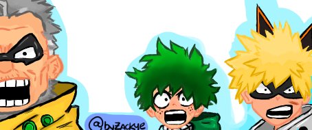 byzackye's tweet photo. #bnha276 #BNHA #BokuNoHeroAcademia #deku #bnha275 #BNHAfanart 

Mano eu tava tão nervosa que colori eles 😂😂😂😂 https://t.co/agl2Wi3fF8