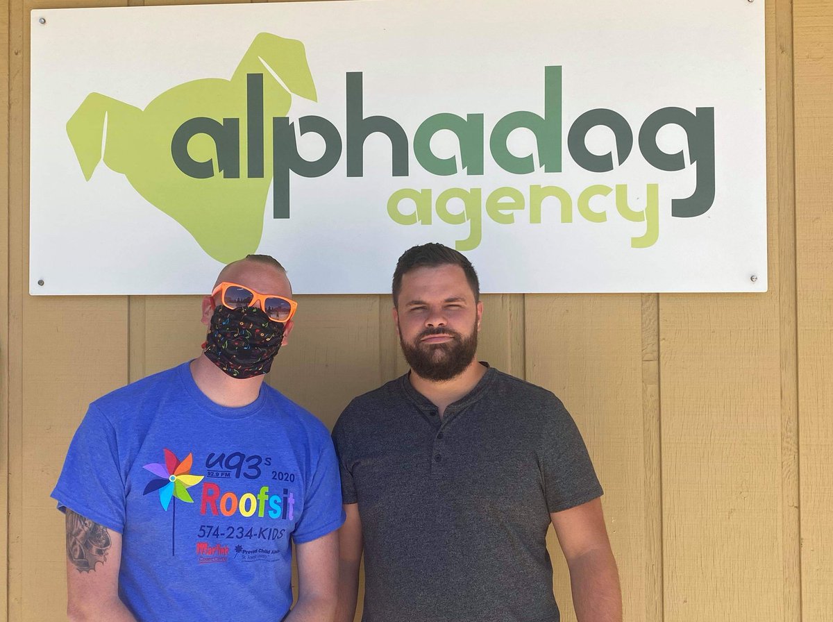 U93's tweet photo. "#Roofsit on the Road" Stop #2!
Big Thank You to Kyle at @alphadogagency for your amazing donation to #Roofsit2020!
Does your business have a donation? Tell me where you're at and I'll be there!
@BigPermRadio https://t.co/HfPy90qmLa