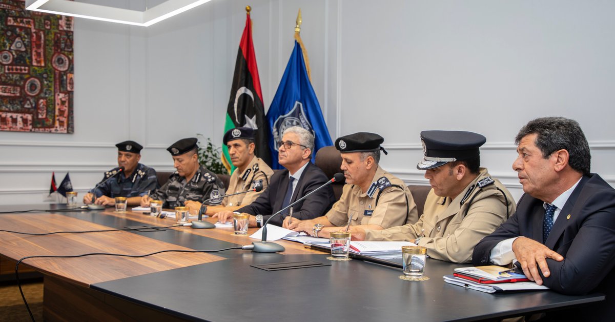 fathi_bashagha's tweet photo. اجتماع مثمر اليوم مع الجانب الأمريكي، ممثلا بنائب وزير الخارجية لشؤون الشرق الأدنى هنري ووستر، والسفير ريتشارد نورلاند، @USAEmbassyLibya، ومجلس الأمن القومي بـ@WhiteHouse اللواء ميغيل كوريا، و@USAfricaCommand العميد ستيفين دي ميليانو، حيث ناقشنا التعاون الأمني ما بين البلدين🇱🇾🇺🇸. https://t.co/pDRgI8C0gp