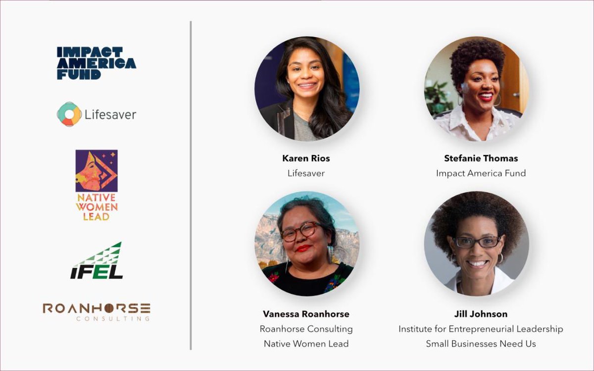 Honored to host this group of incredible women next week! #FutureofFinTechIsFemale - Building for the fastest-growing segment of small businesses and entrepreneurs. You can join this conversation by registering here: lnkd.in/eXt7cGF. @vrroanhorse @IA_Fund @NativeWomenLead