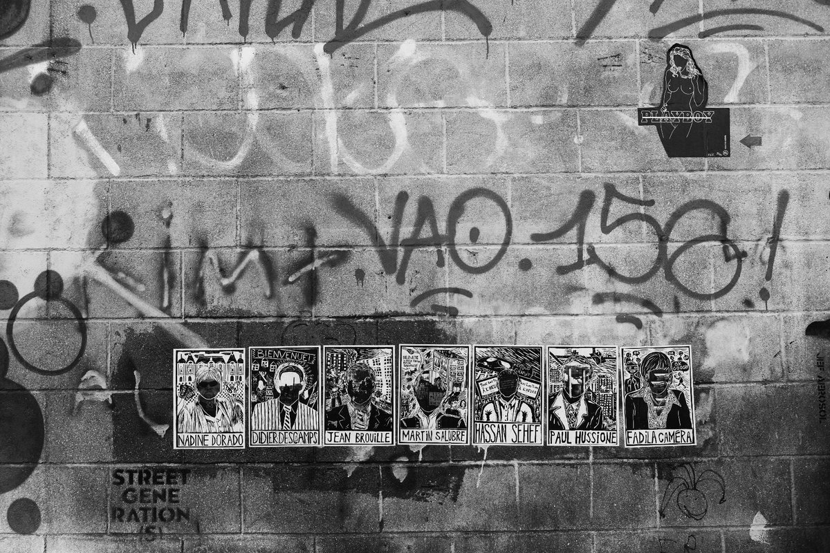 Pitinome's tweet photo. Vu à #roubaix - streetart 
Des jeunes ont investit l’espace public pour mettre en avant ce qui les préoccupent 
#streetart #Elections2020 #Municipales #rbx #pile #lavoixdesjeunes #gravure #photographie https://t.co/hwZXDDD2fU