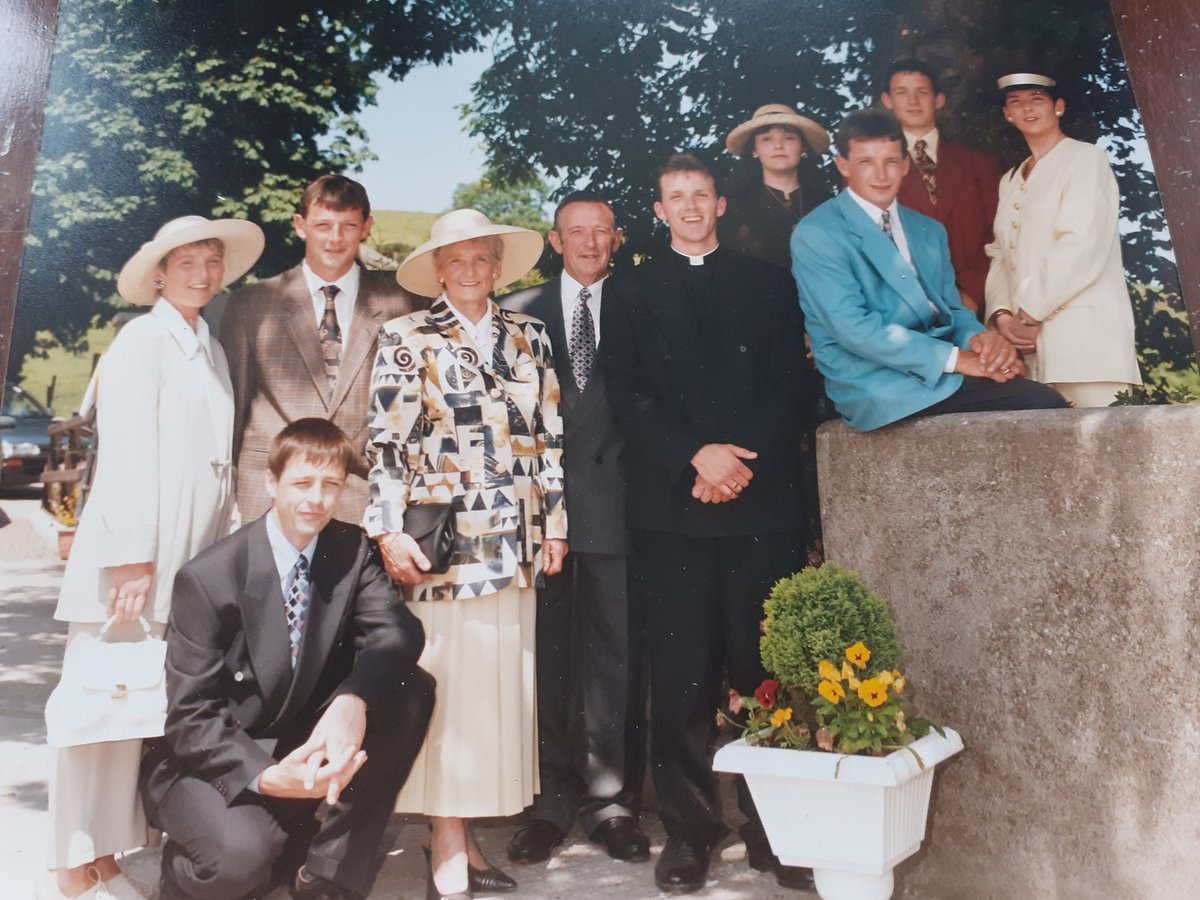 PeterMcAnenly's tweet photo. I give thanks to God for all the graces &amp; blessings of the past 25 years. Fond memories of my Ordination Day in St Malachy's Church, Ballymacilroy on 25 June 1995. https://t.co/HQ97DjjrIK