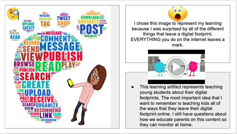 PennsPupils's tweet photo. Do you monitor your digital footprint? Room 16 will definitely be learning more about this in the fall! #AVIDDigitalXP #thisisavid #AVIDmindset #AVIDCommunity #hereiamavid #AVIDElementary @AVID4College @teachsarahstodd @DReyesEdu https://t.co/aeyzvZeT48