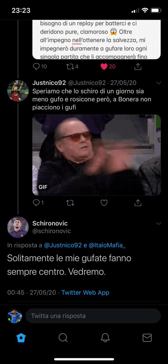 schironovic's tweet photo. Ogni promessa (o gufata) è debito. Non sbaglio mai, ricordatevelo. All’anno prossimo, M-E-R-D-E 💋

@Justnico92 @Alexnofear9 @lucapillo1989 e chi più perdenti ha più ne metta 🤣🤡 @ItaloMafia_ @italomerda https://t.co/OVj9wSfjnZ