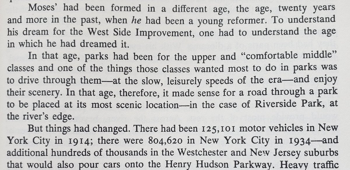 One should not be in charge of shaping a place, especially a city, to this extent if one doesn't understand how quickly the needs of said place can transform.